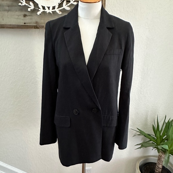 Madewell Jackets & Blazers - Madewell Drapeweave Caldwell Double-Breasted‎ Blazer size Small NWT